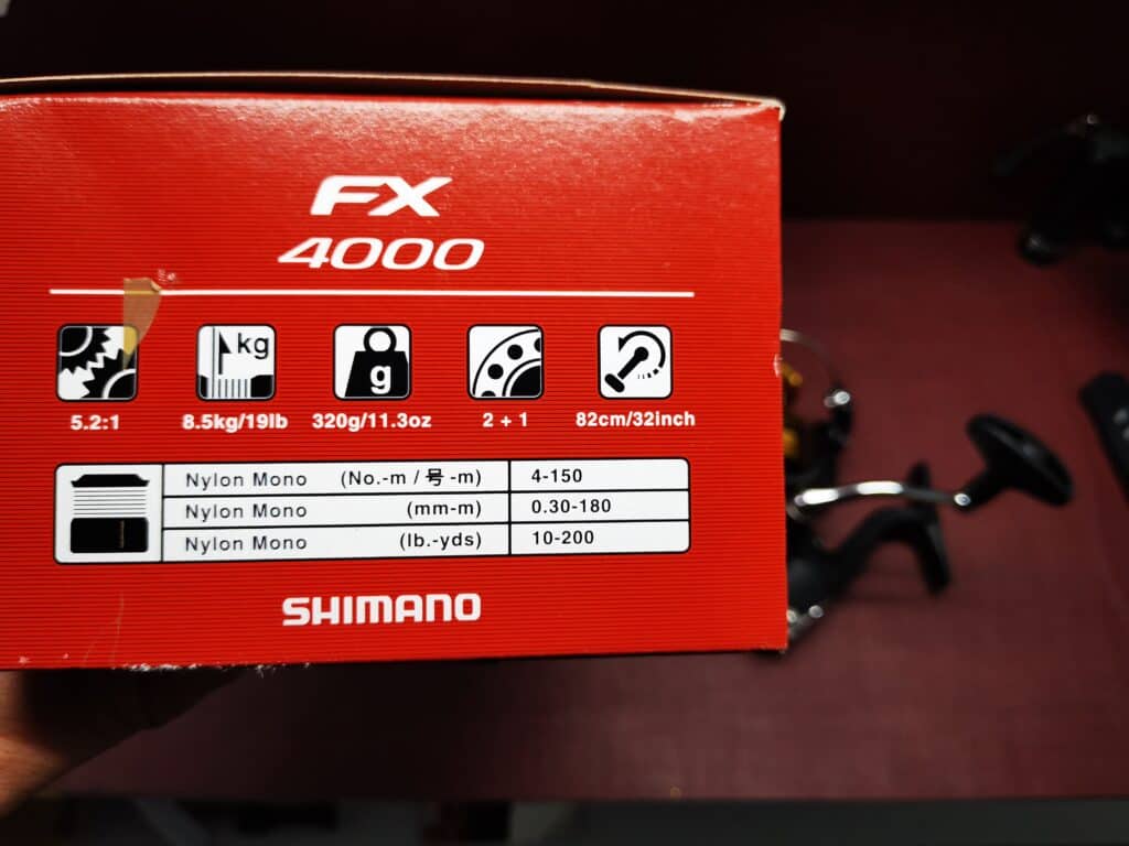 SPINNING STARTUP il mulinello shimano FX 4000 caratteristiche
