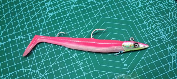 Savage gear sandeel V2 rosa