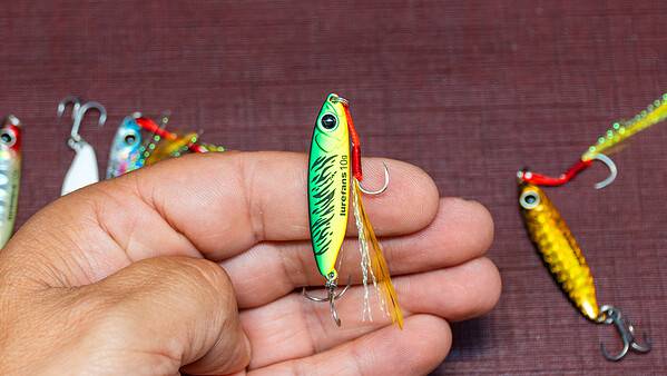 pacco 5 Lurefans Metal Jigging Fishing Lure 7g - immagine 2