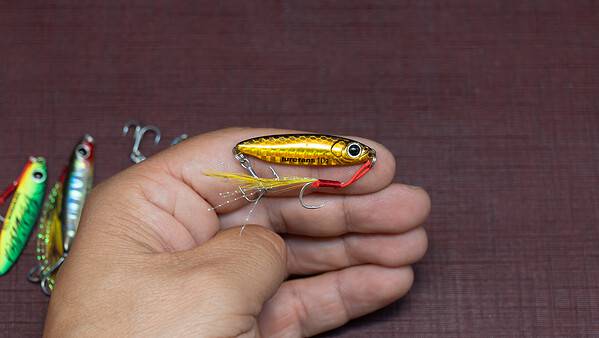pacco 5 Lurefans Metal Jigging Fishing Lure 7g - immagine 5