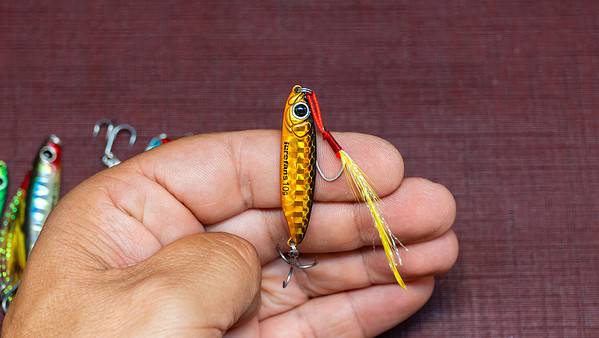 pacco 5 Lurefans Metal Jigging Fishing Lure 7g - immagine 3